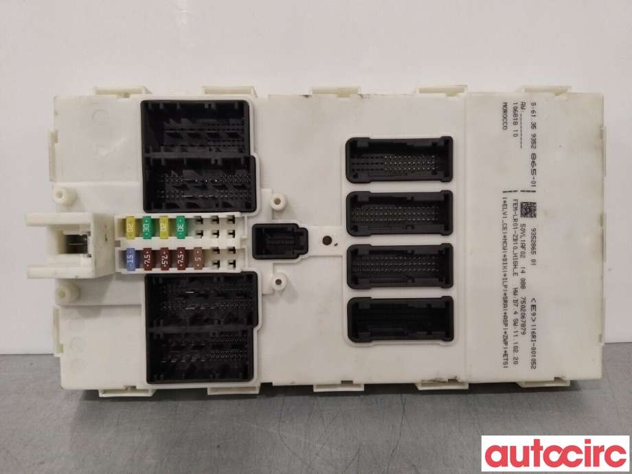 Styreenhet comfort (BCM) til BMW 3-Serie, 2012-2018 (F30/F31/F34) (F30/F31/F34) (BMW|61359868380)