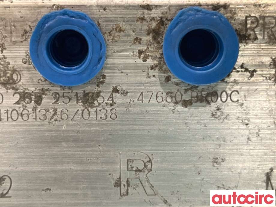 ABS sentral til Nissan Qashqai 2010-2014 (Type I, Fase 2) (NISSAN|47660BR00D|0265251854|47660BR00C)