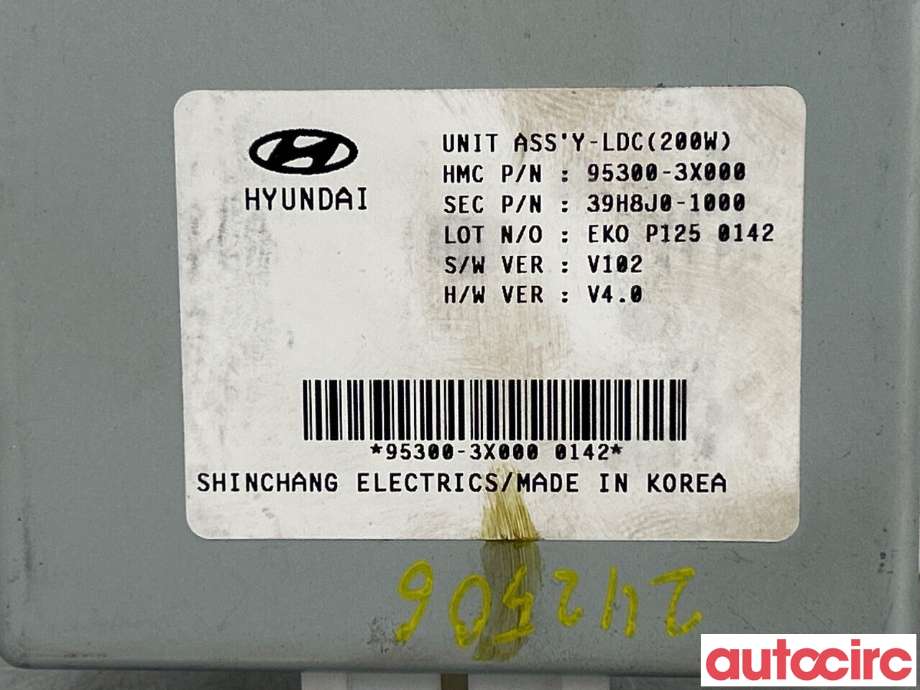 Styreenhet diverse til Hyundai i30 2012-2017 (Type II)  (HYUNDAI|953003X000)