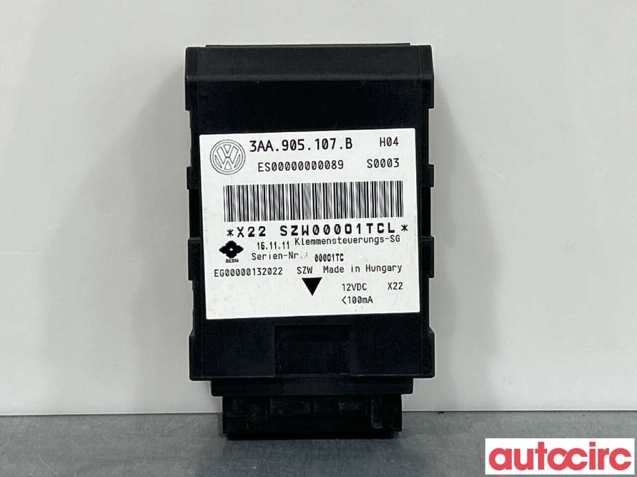Styreenhet diverse til VW Passat 2011-2015 (B7) (B7) (VOLKSWAGEN|3AA905107B)
