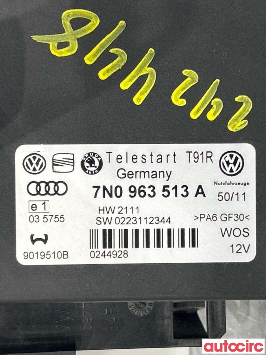 Styreenhet diverse til VW Passat 2011-2015 (B7) (B7) (VOLKSWAGEN|7N0963513B|7N0963513A)