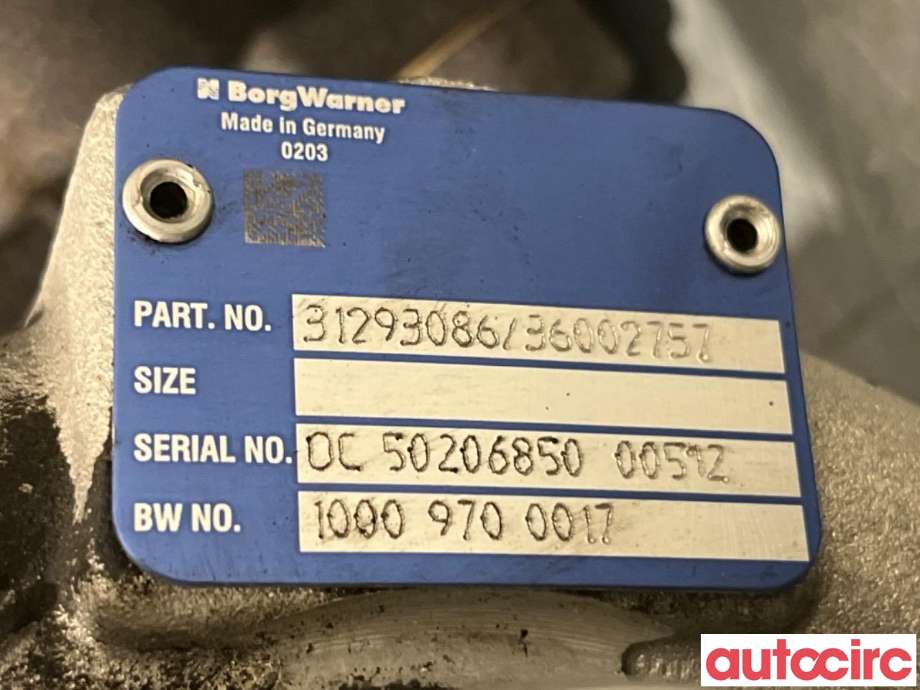 Turbo til Volvo XC60 2008-2013 (Type I, Fase 1)  (VOLVO|36012552|10009700017|36002757)