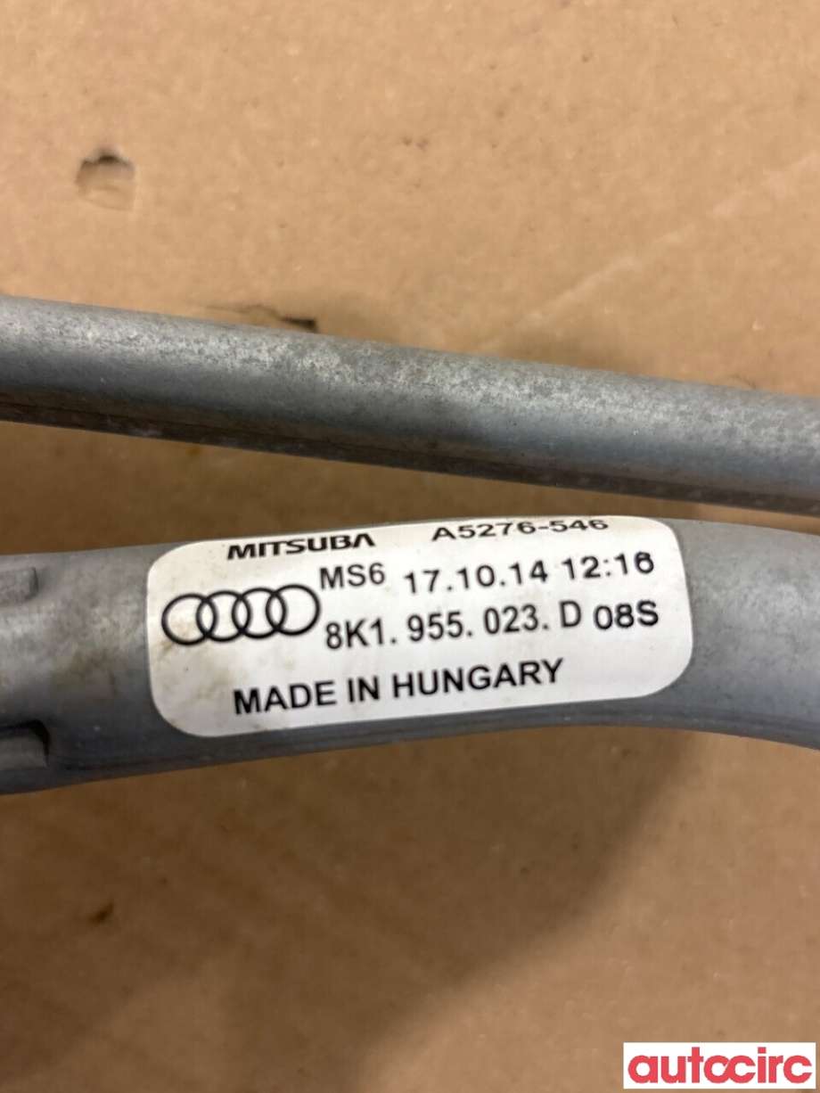 Viskermotor frontrute til Audi A4 2007-2014 (Type IV) (B8) (B8) (AUDI|8K1955023D|A5276-546|8K1955023E)