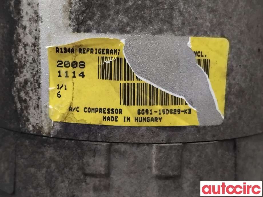 Aircondition kompressor til Ford Mondeo 2007-2010 (Type IV, Fase 1)  (FORD|1745032||6G91-19D629-KB)
