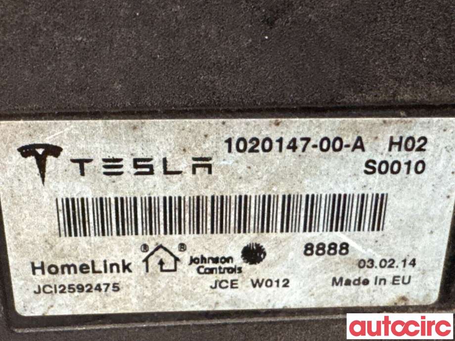 Styreenhet diverse til Tesla Model S 2013-2016 (Fase 1)  (TESLA|1020147-00-A|JCI2592475)