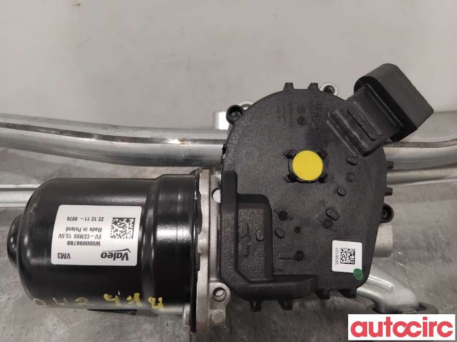 Viskermotor frontrute til Peugeot 208 2019-->> (Type II)  (PEUGEOT|9824784980|W000085339)