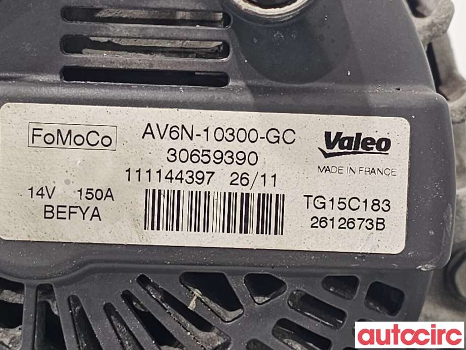 Dynamo til Ford Fiesta 2008-2012 (Type VI, Fase 1)  (FORD|2260730|TG15C183|1857696)
