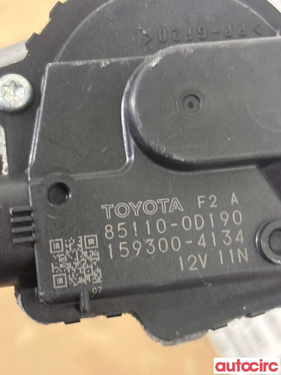 Viskermotor frontrute til Toyota Yaris 2012-2014 (Type III, Fase 1) (TOYOTA|851100D190|159300-4134|85110-0D190)