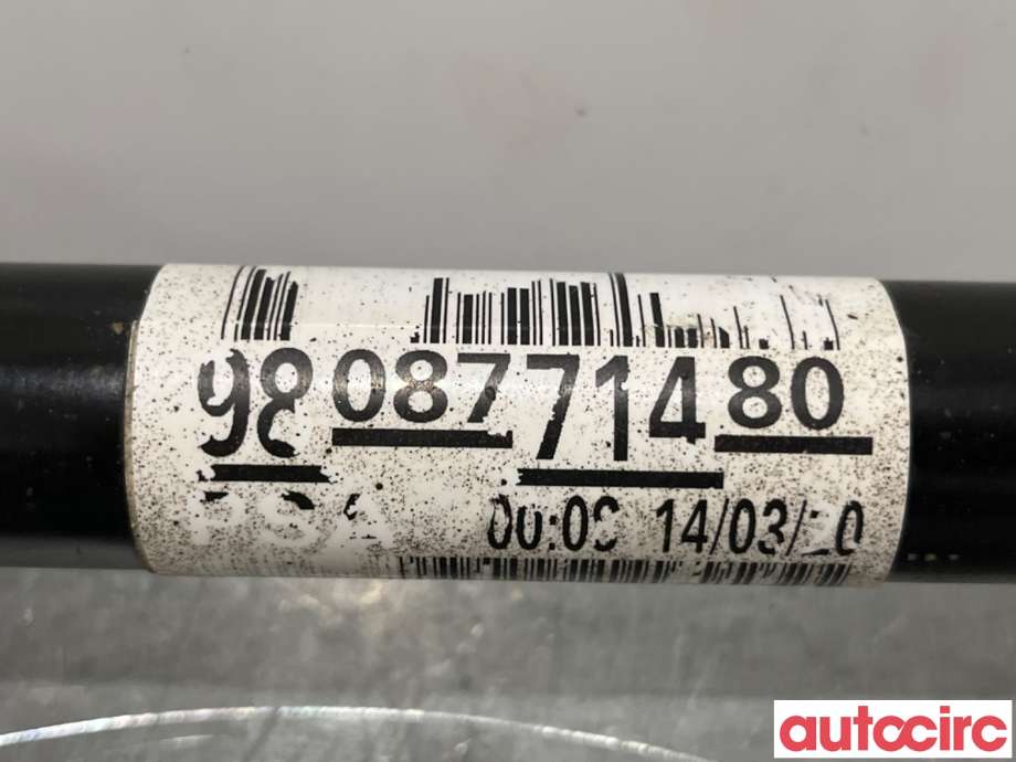 Drivaksel venstre foran til Peugeot 5008 2017-->> (Type II)  (PEUGEOT|1613306680||9808771480)