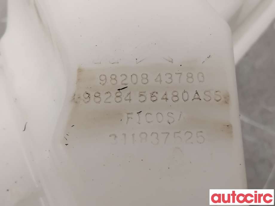 Spylertank til Peugeot 208 2019-->> (Type II)  (PEUGEOT|9828456480||9820843780)