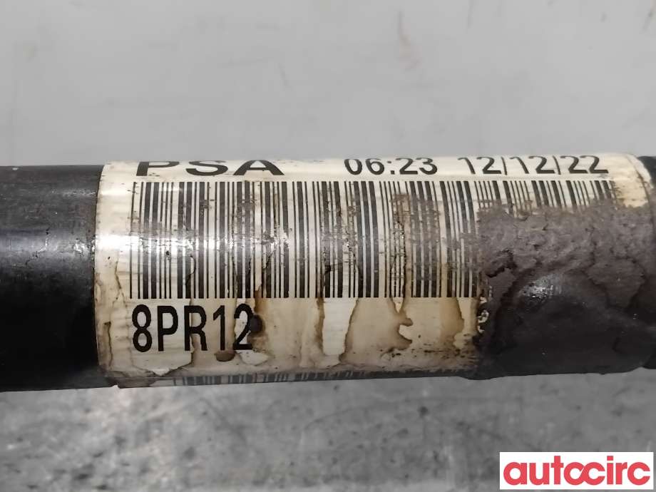 Drivaksel venstre foran, elbil til Peugeot 208 2019-->> (Type II)  (PEUGEOT|9848820880|8PR12)