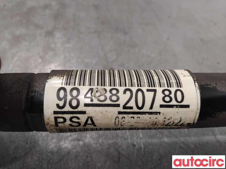 Drivaksel høyre foran, elbil til Peugeot 208 2019-->> (Type II) (PEUGEOT|9848820780|)