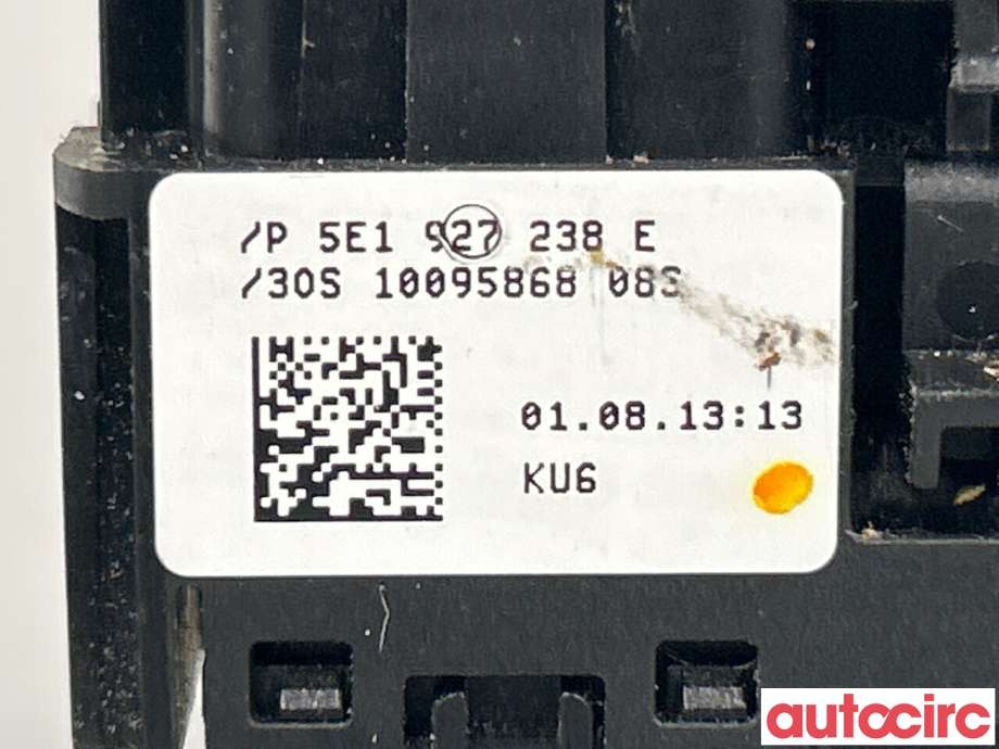 Bryter diverse til Škoda Octavia 2013-2016 (Type III, Fase 1)  (SKODA|5E1927132G|5E1927132E)