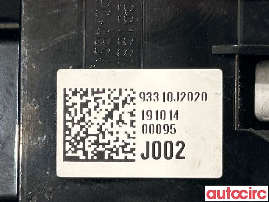 Bryter setevarme til Kia e-Soul 2019-->> (Type III)  (KIA|93310J2020)