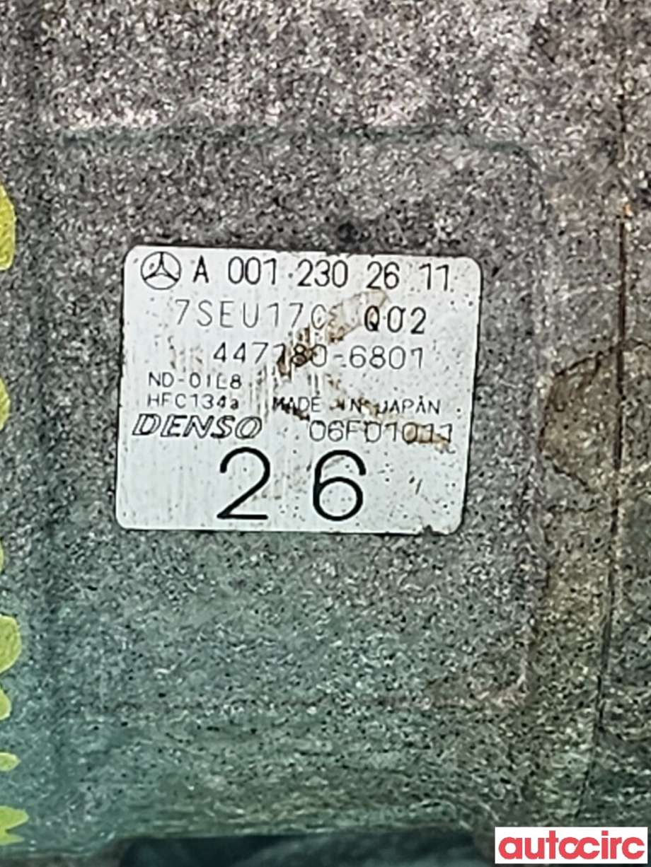 Aircondition kompressor til Mercedes E-Klasse 2002-2006 (Fase 1) (W211) (W211) (MERCEDES|A0012302611|447180-6801)