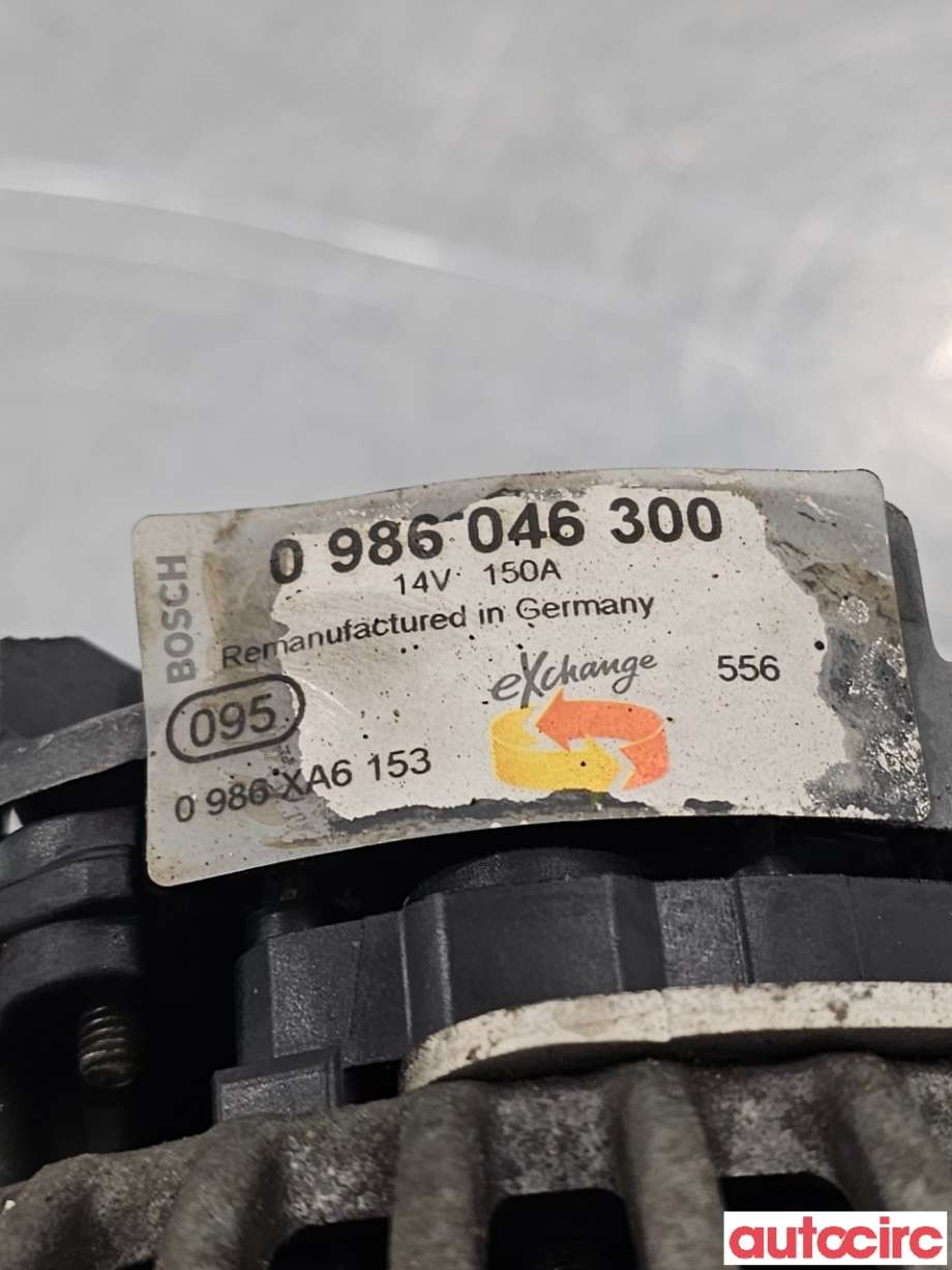 Dynamo til Mercedes E-Klasse 2002-2006 (Fase 1) (W211) (W211) (MERCEDES|A2711541002|0986046300|)