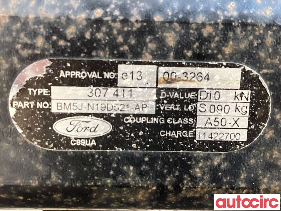 Hengerfeste til Ford Focus 2014-2018 (Type III, Fase 2) (FORD|1880324|307411|BM5J-N19D521-AB)