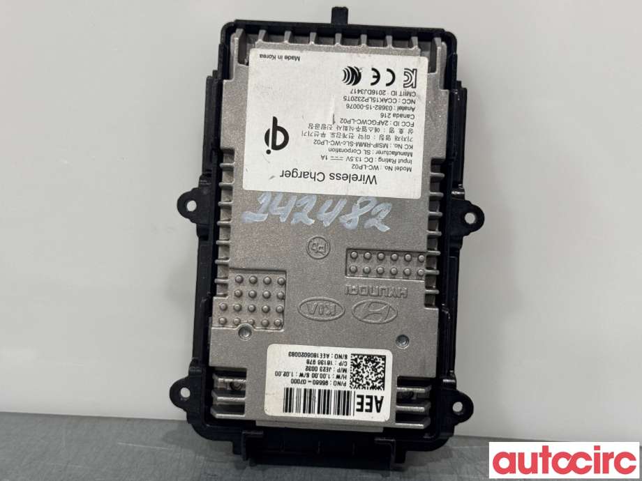 Diverse deler til Hyundai Ioniq Electric 2016-2019 (Fase 1)  (HYUNDAI|95560G7000|WC-LP02|95560-G7000)