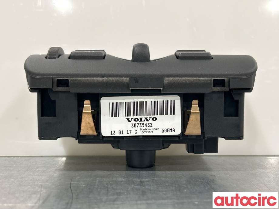 Bryter lys til Volvo V60 2010-2013 (Type I, Fase 1)  (VOLVO|31443846|30739432)