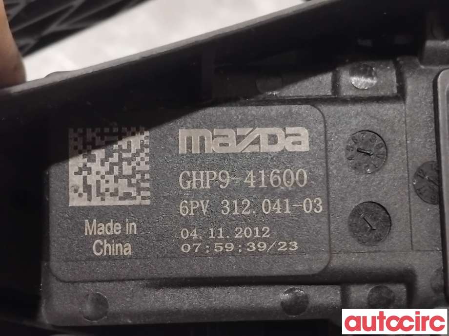 Pedal gass til Mazda CX-5 2012-2017 (Type I)  (MAZDA|GHP9-41-600H|6PV312041-03|GHP9-41600)