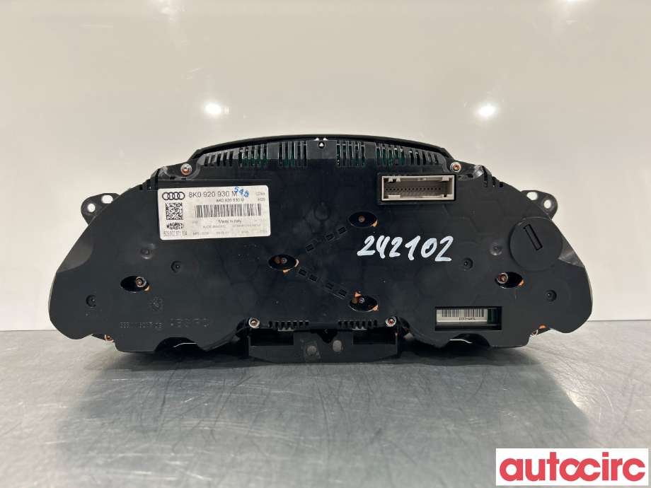 Instrumentpanel til Audi A4 2007-2014 (Type IV) (B8) (B8) (AUDI|8K0920930M)