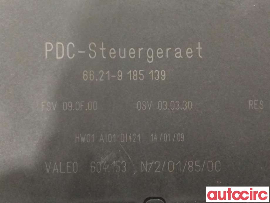 Styreenhet parkering til BMW X6 2008-2014 (E71/E72) (E71/E72) (BMW|66209145158|66219185139)