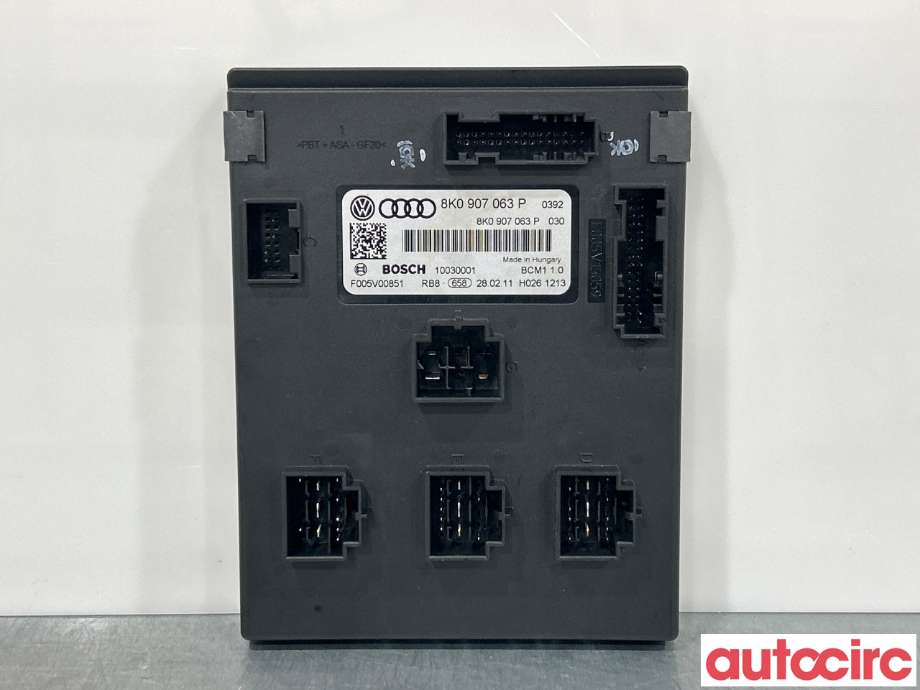 Styreenhet comfort (BCM) til Audi A4 2007-2014 (Type IV) (B8) (B8) (AUDI|8K0907063BE|8K0907063P)