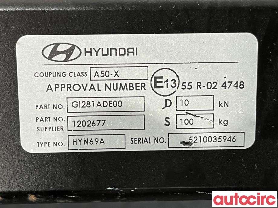 Hengerfeste til Hyundai Ioniq 5 2021-->>  (HYUNDAI|GI281ADE00|HYN69A|1202677)