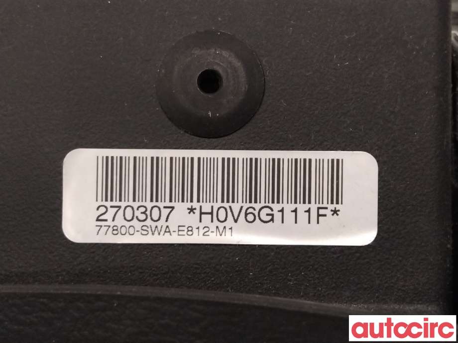 Airbag rattpute til Honda CR-V 2007-2012 (Type III)  (HONDA|77810SWAE80ZA|77800-SWA-E812-M1)