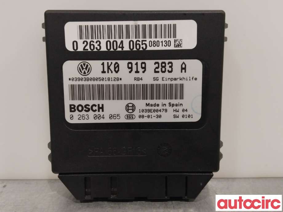Styreenhet parkering til VW Golf, Plus/Cross, 2005-2009 (Fase 1)  (VOLKSWAGEN|1K0919283A)