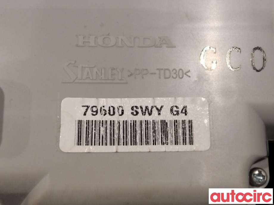 Varmeapparat betjening til Honda CR-V 2007-2012 (Type III) (HONDA|79600SWYG41ZA|79600SWYG4)