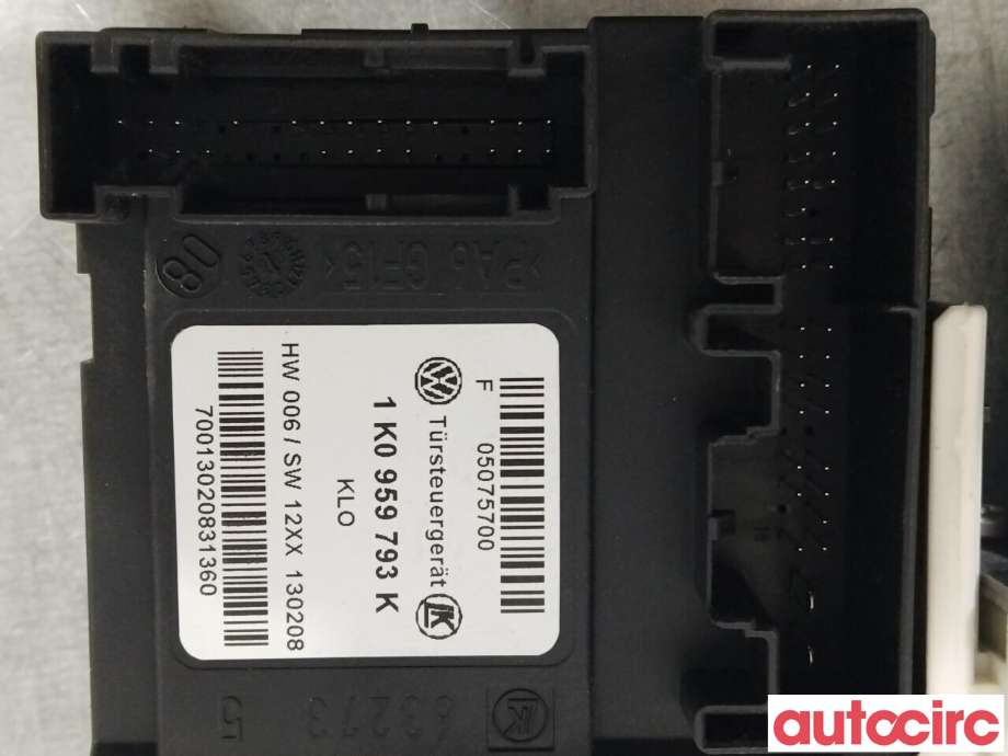 Ruteheis venstre foran til VW Golf, Plus/Cross 2005-2009 (Fase 1)  (VOLKSWAGEN|5K0959701G|5M1837401G)