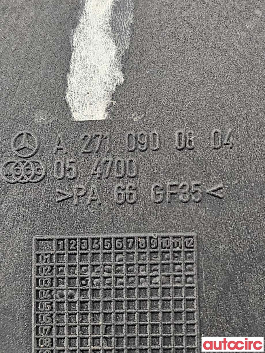 Luftfilterboks til Mercedes E-Klasse 2002-2006 (Fase 1) (W211) (W211) (MERCEDES|A2710900804|)