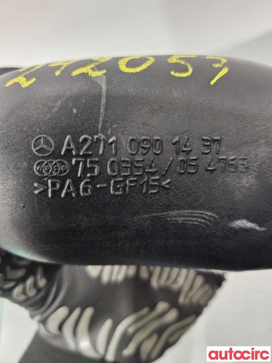 Turbo rør til Mercedes E-Klasse 2002-2006 (Fase 1) (W211) (W211) (MERCEDES|A2710901437)