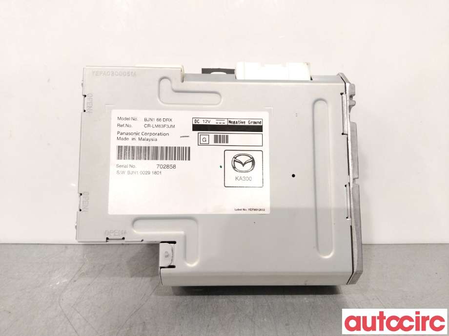 Styreenhet diverse til Mazda 3 2013-2016 (Type III, Fase 1) (MAZDA|BJN166DRXB|CR-LM63FJM|BJN1-66-DRX)