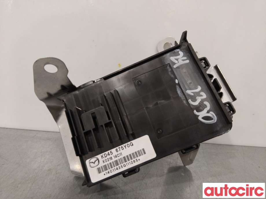 Styreenhet comfort (BCM) til Mazda 3 2013-2016 (Type III, Fase 1) (MAZDA|KD45675Y0G|K021614C11)