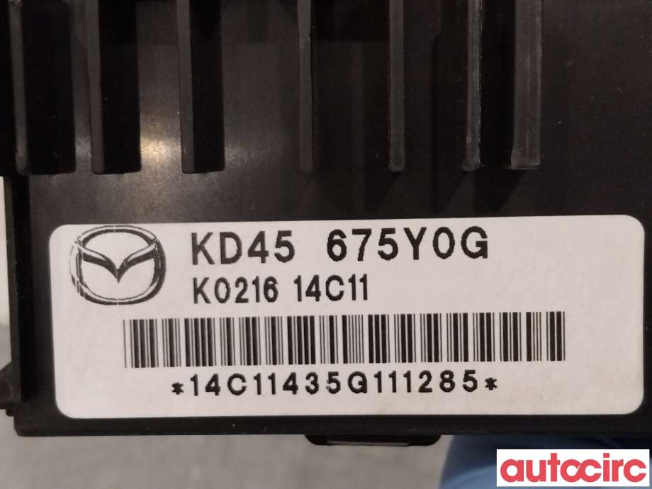 Styreenhet comfort (BCM) til Mazda 3 2013-2016 (Type III, Fase 1) (MAZDA|KD45675Y0G|K021614C11)