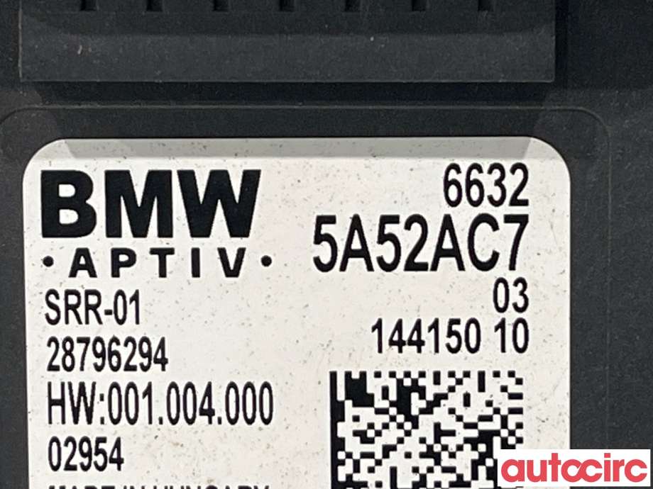 Sensor radar til BMW 3-Serie 2018-->> (G20) (G20) (BMW|66325A84CF7|66325S52SC7)