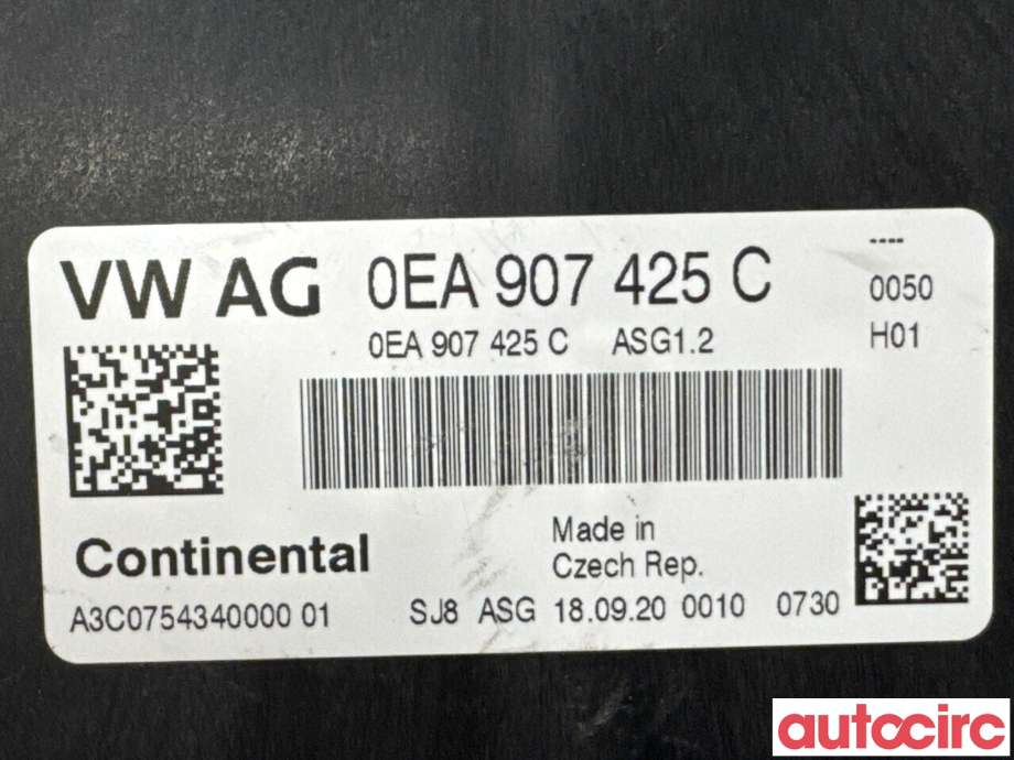 Styreenhet diverse til VW ID.3 2020-->>  (VOLKSWAGEN|NO NR|A3C0754340000|0EA907425C)