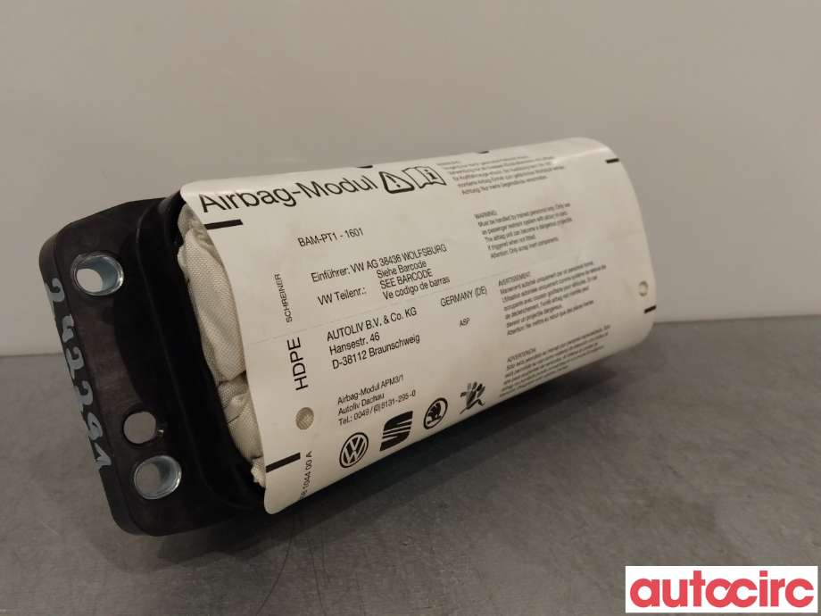 Airbag passasjer til VW Golf, Plus/Cross 2005-2009 (Fase 1)  (VOLKSWAGEN|1K0880204L)