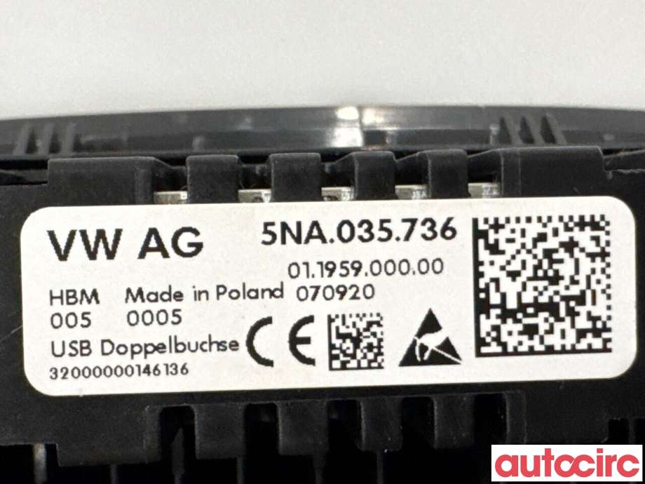 Diverse deler til VW ID.3 2020-->>  (VOLKSWAGEN|5NA035736|)
