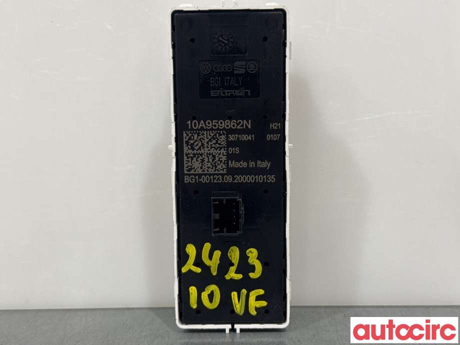 Bryter ruteheis til VW ID.3 2020-->>  (VOLKSWAGEN|10A959862|30710041|10A959862N)
