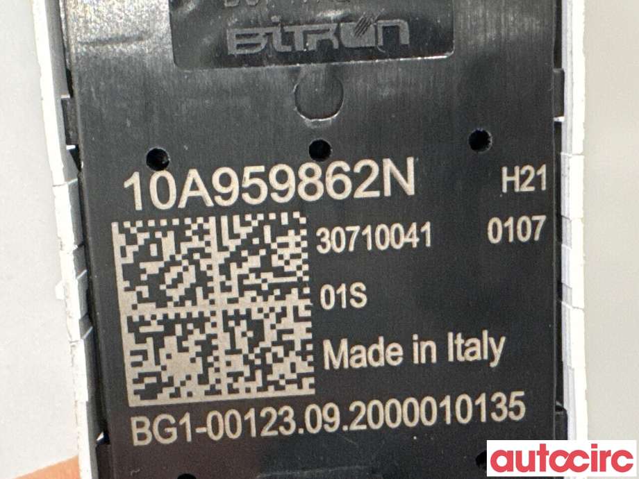 Bryter ruteheis til VW ID.3 2020-->>  (VOLKSWAGEN|10A959862|30710041|10A959862N)