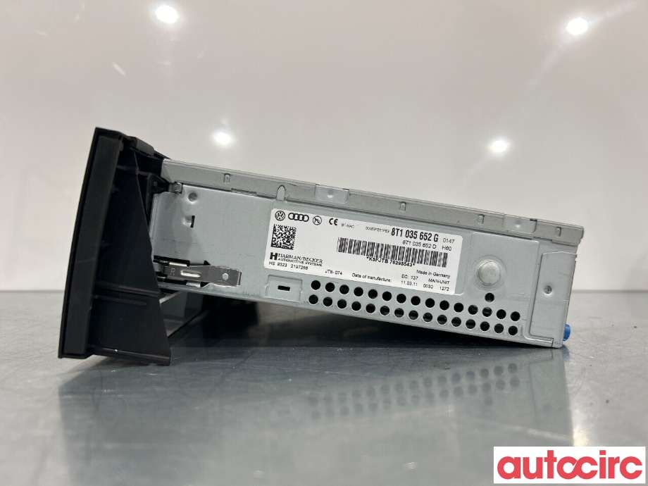 Bilstereo navigasjon til Audi A4 2007-2014 (Type IV) (B8) (B8) (AUDI|8T1035652HX|HS9323|8T1035652G)