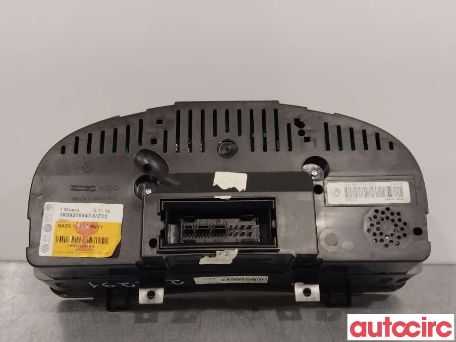 Instrumentpanel til VW Golf, Plus/Cross 2005-2009 (Fase 1)  (VOLKSWAGEN|1K0920864BX)