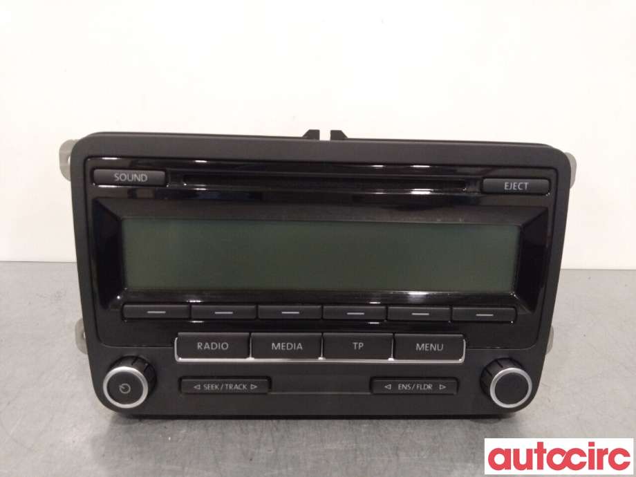 Bilstereo til VW Golf VI, 2008-2012  (VOLKSWAGEN|1K0057187BX)