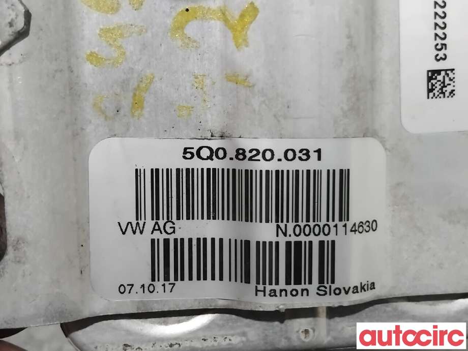 Varmeapparat diverse til VW e-Golf 2017-2020 (Fase 2)  (VOLKSWAGEN|5Q0820031||5Q0820031A)