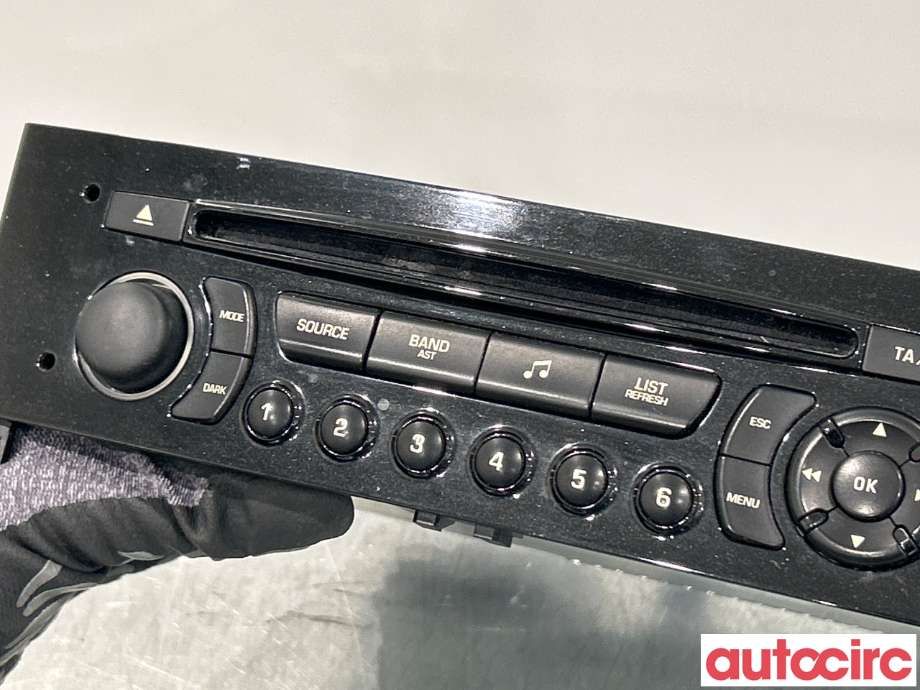 Bilstereo til Peugeot RCZ 2010-2015  (PEUGEOT|16077679XN|6574QW|96660458XN)