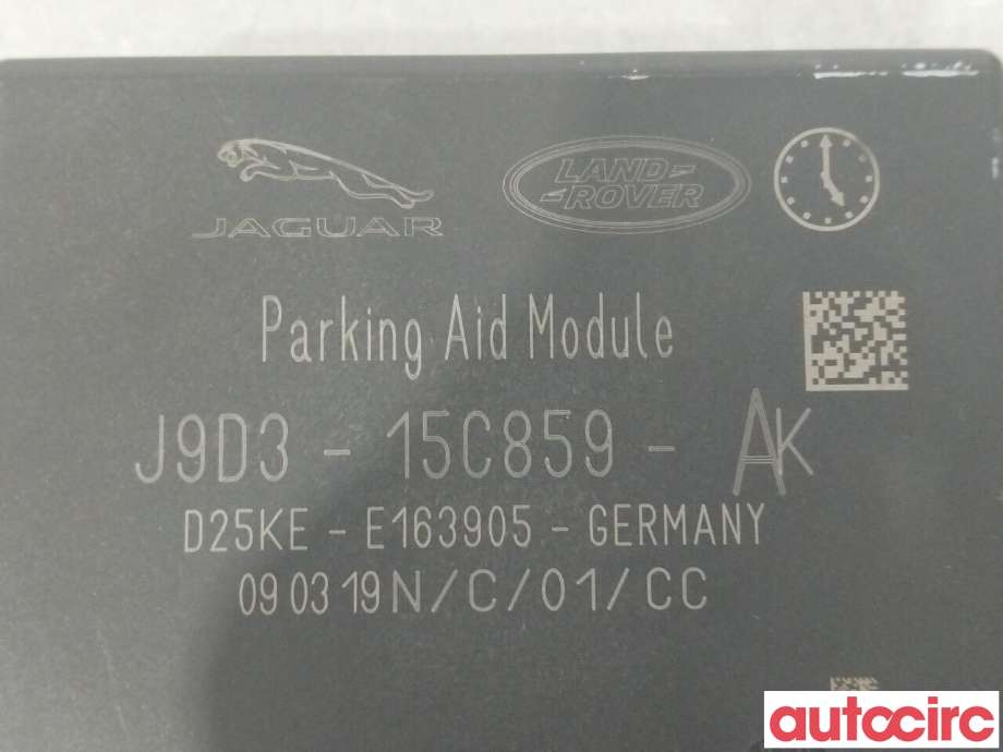 Styreenhet parkering til Jaguar I-PACE 2018-->> (JAGUAR|T4K3893|J9D315C859AK)