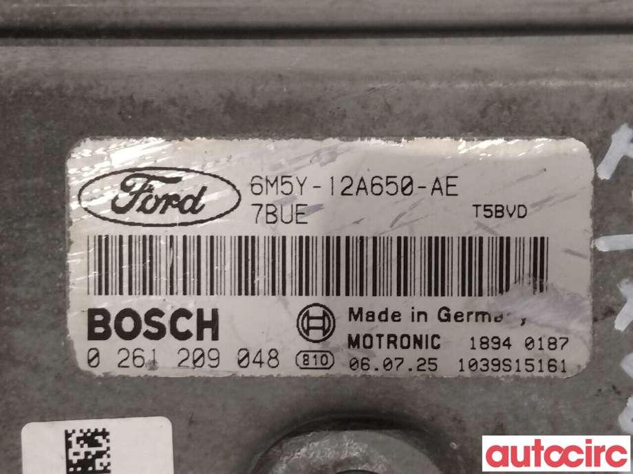 Styreenhet motor til Ford Focus 2004-2007 (Type II, Fase 1) (FORD|1373543|0261209048|6U7Y-12A650-AA)